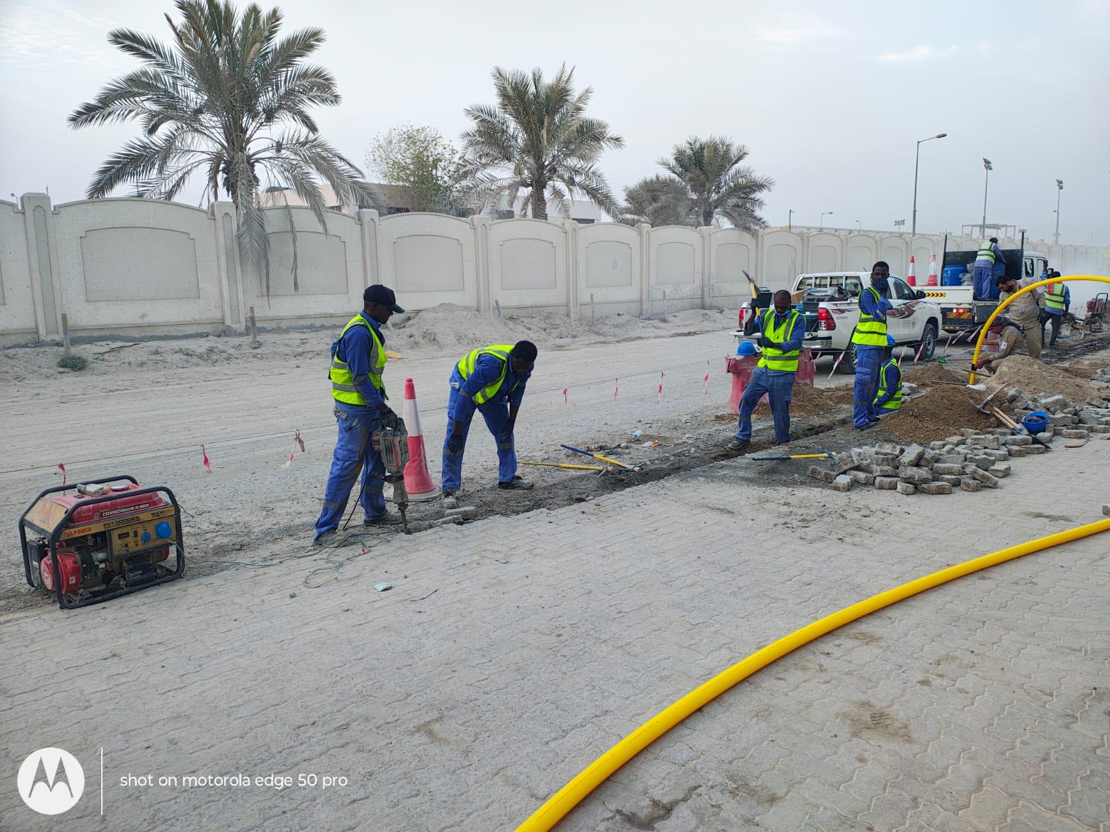 Sewa-Gas Pipe Installation